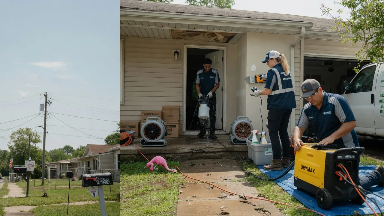 Storm Damage Water Removal in Weston, ID near me
